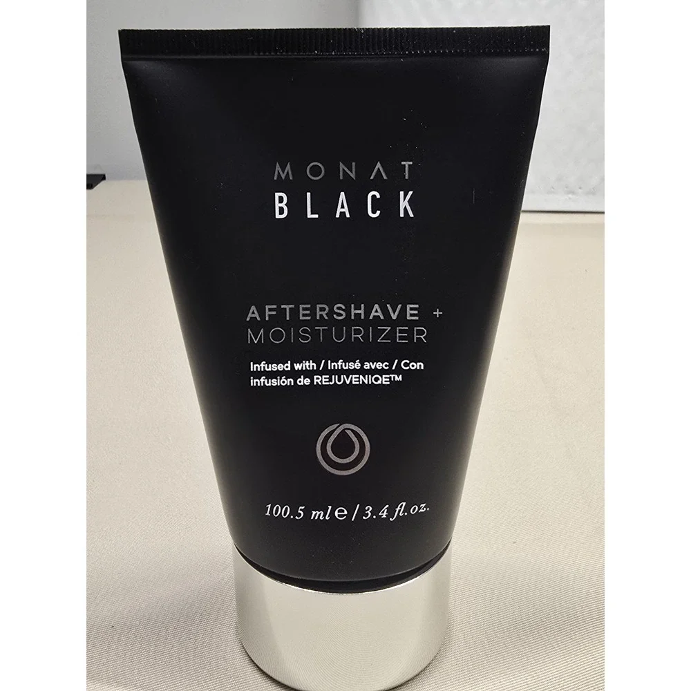 Monat Black Men's Aftershave Moisturizer Rejuveniqe 3.4 oz New